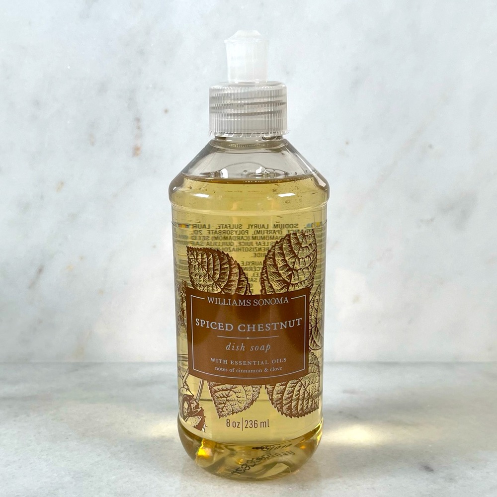 Williams Sonoma Spiced Chestnut Dish Soap 8 oz New